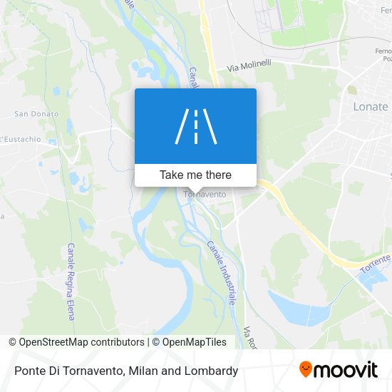 Ponte Di Tornavento map