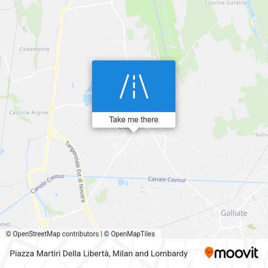 Piazza Martiri Della Libertà map