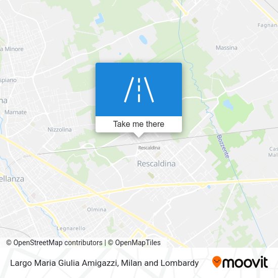 Largo Maria Giulia Amigazzi map
