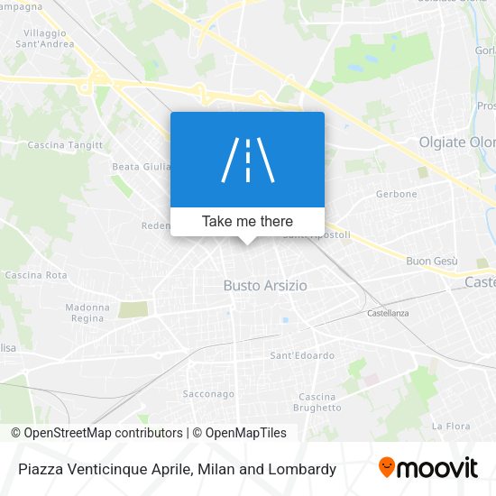 Piazza Venticinque Aprile map