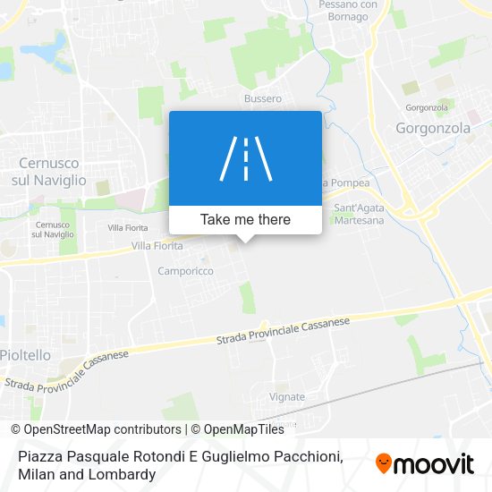 Piazza Pasquale Rotondi E Guglielmo Pacchioni map