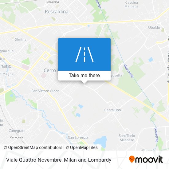 Viale Quattro Novembre map