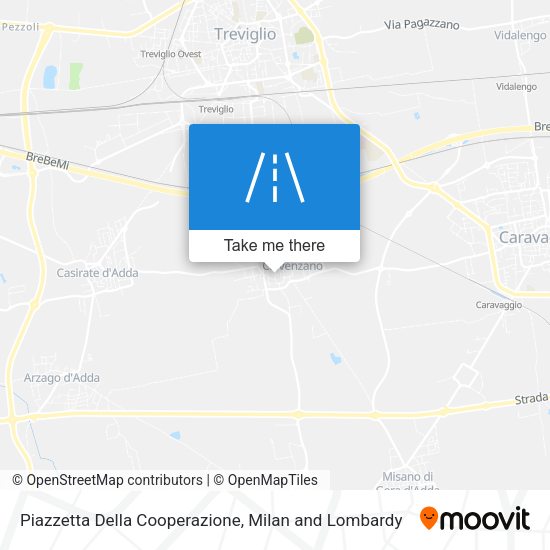 Piazzetta Della Cooperazione map