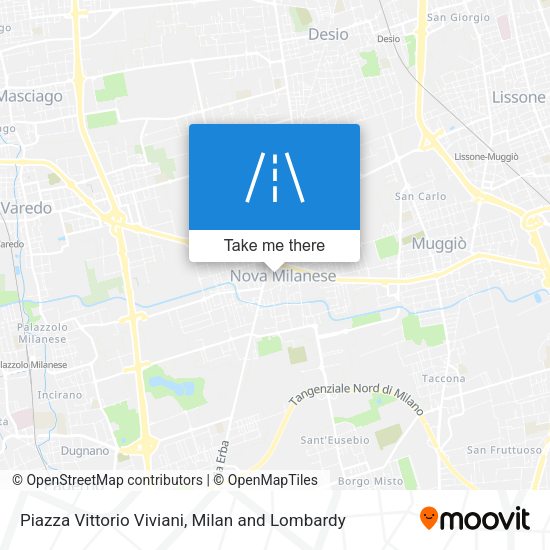 Piazza Vittorio Viviani map