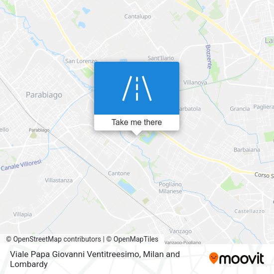 Viale Papa Giovanni Ventitreesimo map