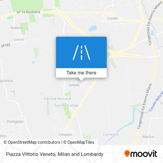 Piazza Vittorio Veneto map