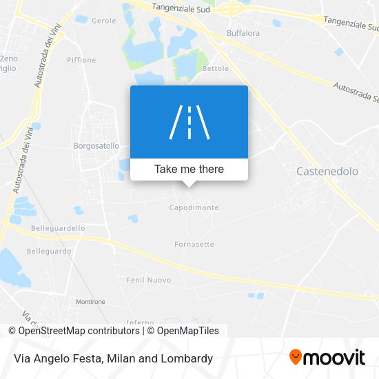 Via Angelo Festa map