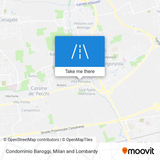 Condominio Baroggi map