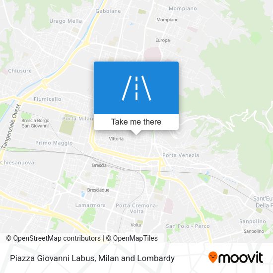 Piazza Giovanni Labus map