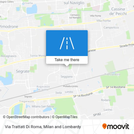Via Trattati Di Roma map