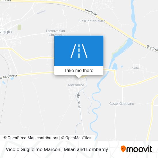 Vicolo Guglielmo Marconi map
