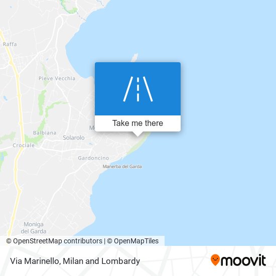 Via Marinello map