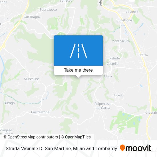 Strada Vicinale Di San Martine map
