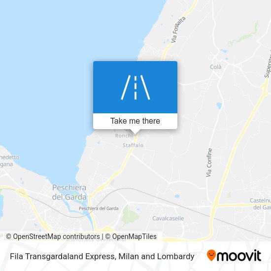 Fila Transgardaland Express map