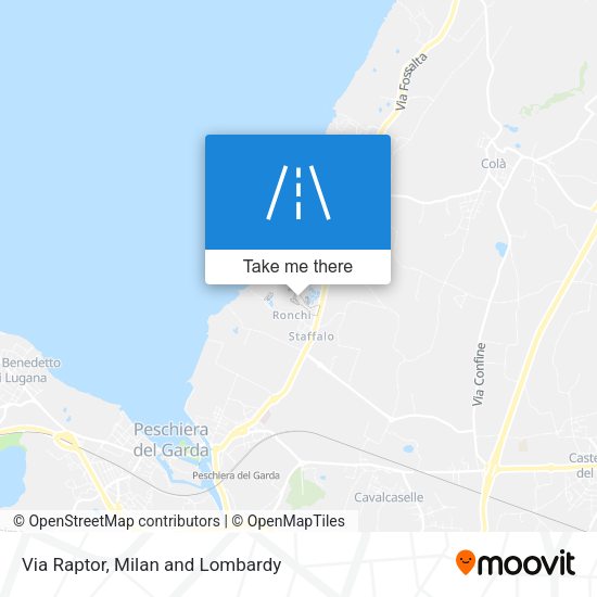 Via Raptor map