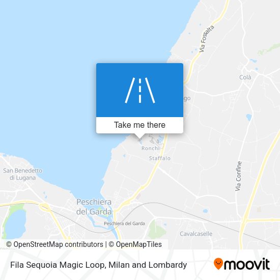 Fila Sequoia Magic Loop map