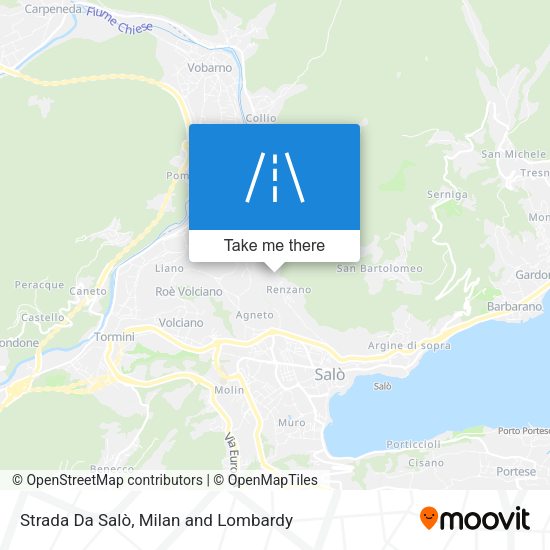 Strada Da Salò map