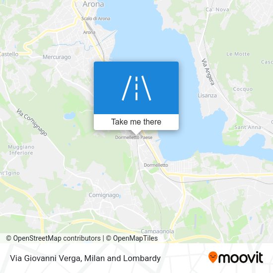 Via Giovanni Verga map