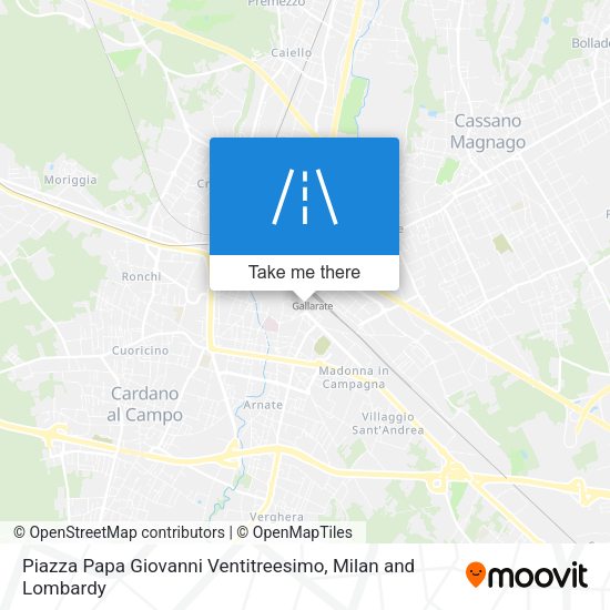 Piazza Papa Giovanni Ventitreesimo map