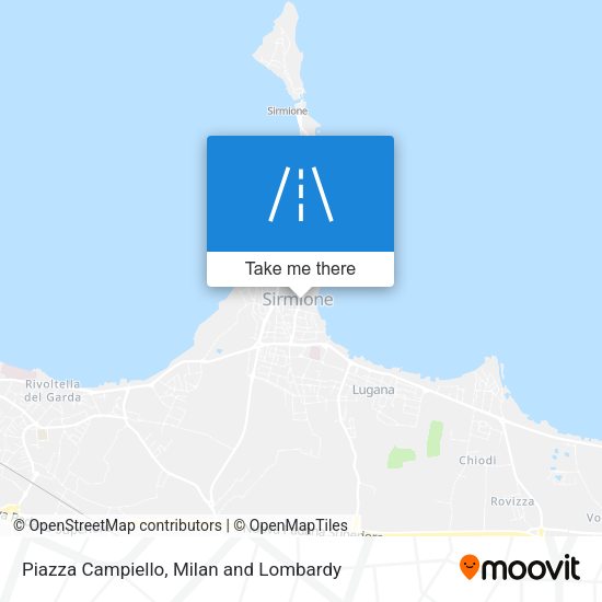 Piazza Campiello map
