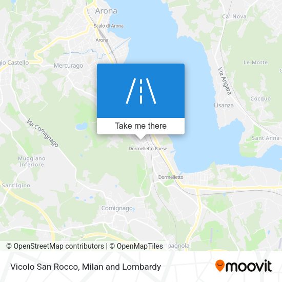 Vicolo San Rocco map
