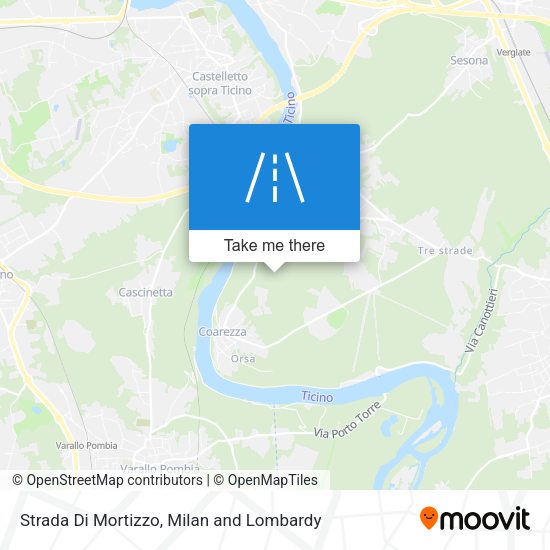 Strada Di Mortizzo map