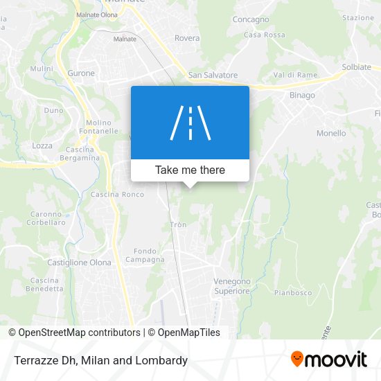 Terrazze Dh map