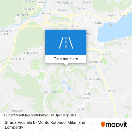 Strada Vicinale Di Monte Rotondo map