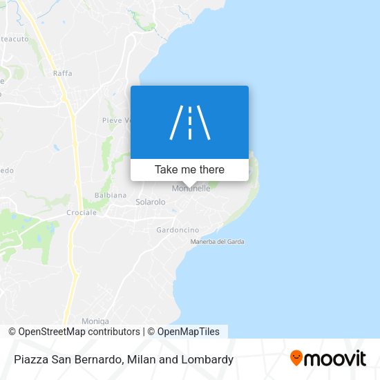 Piazza San Bernardo map