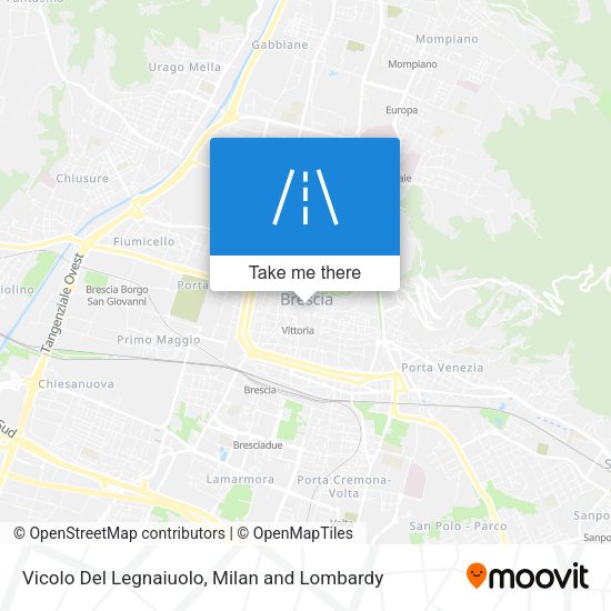 Vicolo Del Legnaiuolo map