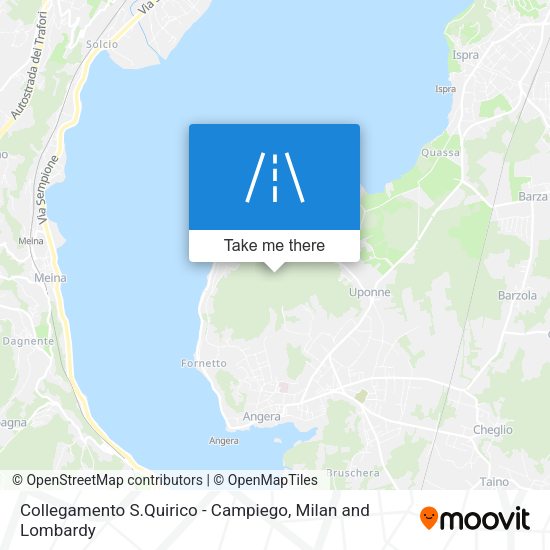Collegamento S.Quirico - Campiego map