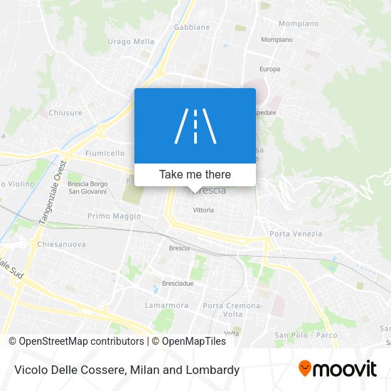Vicolo Delle Cossere map