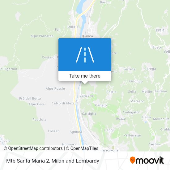 Mtb Santa Maria 2 map