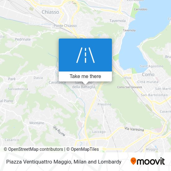Piazza Ventiquattro Maggio map