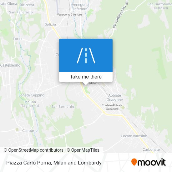 Piazza Carlo Poma map