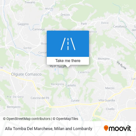 Alla Tomba Del Marchese map