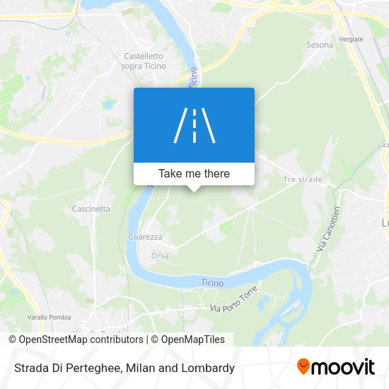 Strada Di Perteghee map