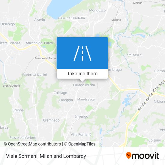 Viale Sormani map
