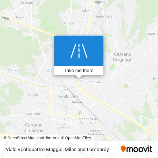 Viale Ventiquattro Maggio map