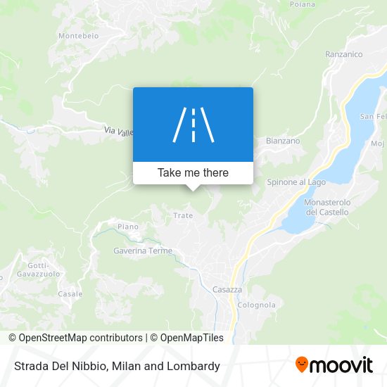Strada Del Nibbio map