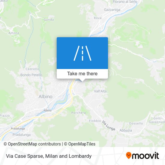 Via Case Sparse map