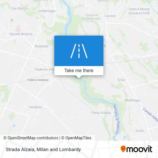 Strada Alzaia map