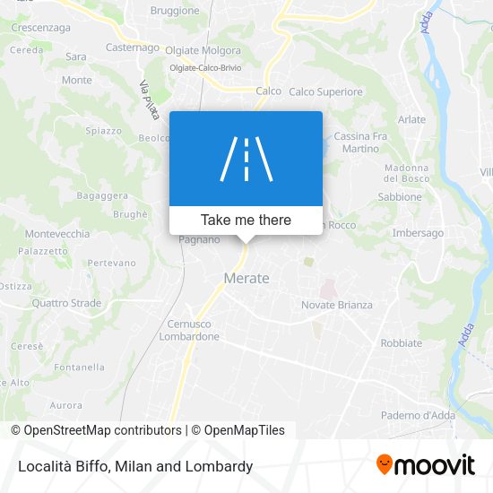 Località Biffo map