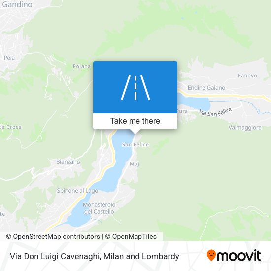 Via Don Luigi Cavenaghi map
