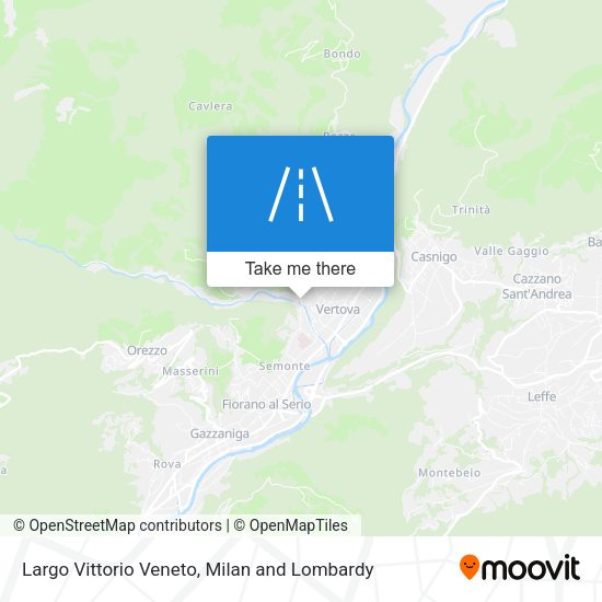 Largo Vittorio Veneto map