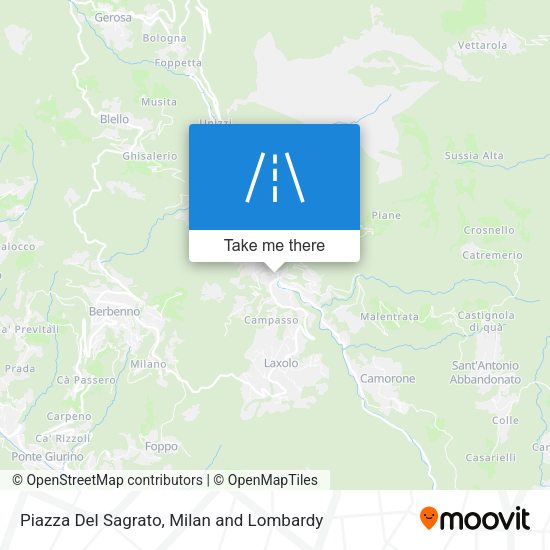 Piazza Del Sagrato map