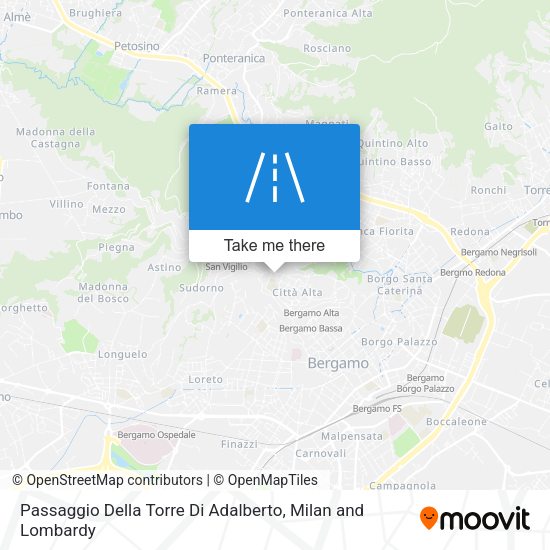 Passaggio Della Torre Di Adalberto map