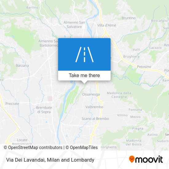 Via Dei Lavandai map