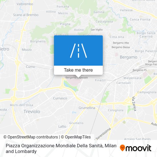 Piazza Organizzazione Mondiale Della Sanità map