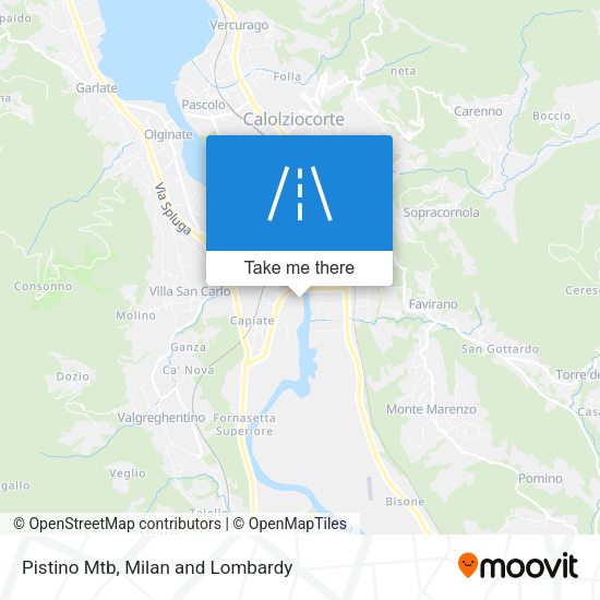 Pistino Mtb map